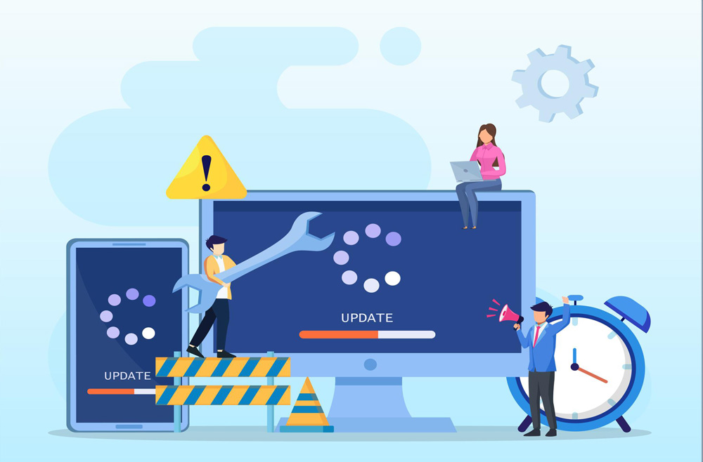 نصب و به‌روزرسانی مداوم