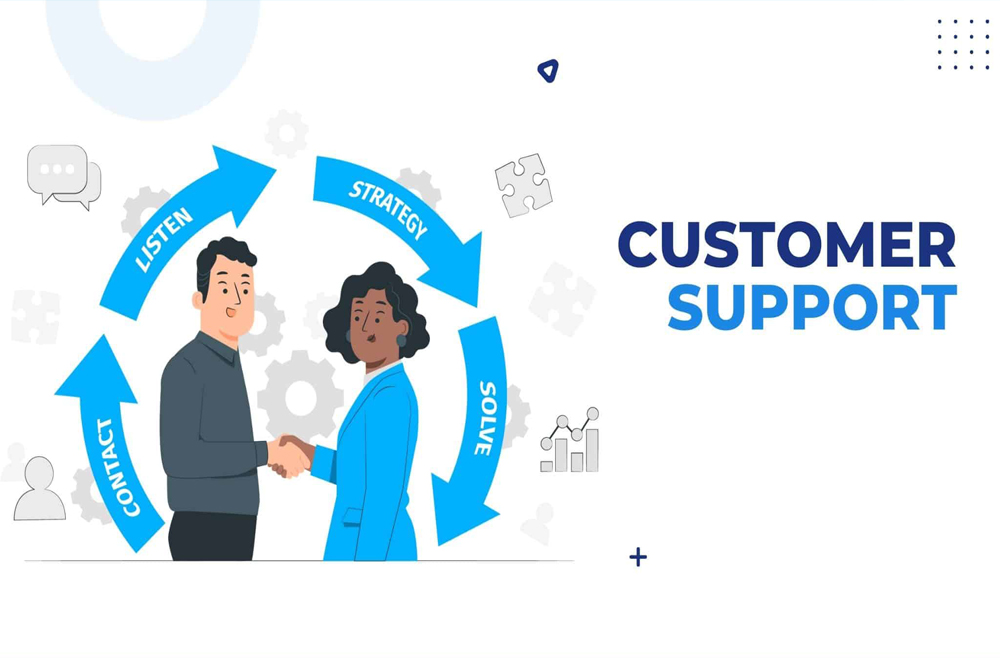 پشتیبانی و خدمات مشتریان امنیت داده