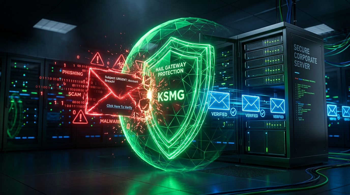 امنیت ایمیل سازمانی با Kaspersky Secure Mail Gateway (KSMG) - فدک رایان